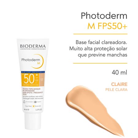 Protetor-Solar-Facial-Matte-FPS-50+-Bioderma-Photoderm-M-Claire-40-ml-Claire--3