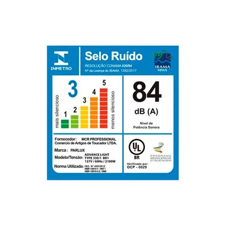 Secador-de-Cabelo-Parlux-Advanced-2200W-com-2-Velocidades-Light-Preto-220V-220V--5