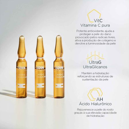 Caixa-de-Ampola-Sérum-Facial-Antioxidante-Isdinceutics-Flavo-C-Ultraglican-10-x-2-ml--5