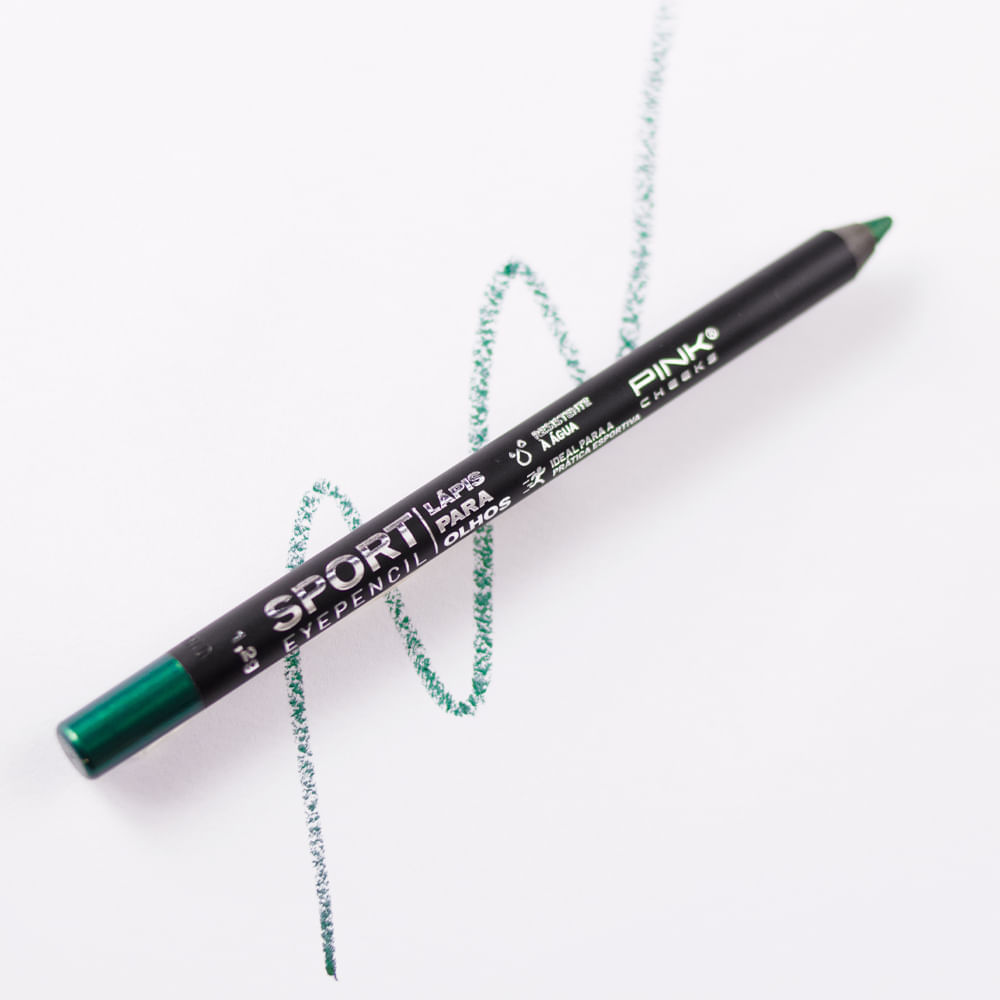 Lápis para Olhos Pink Cheeks Sport Eyepencil Verde 1,2 g 1,2g