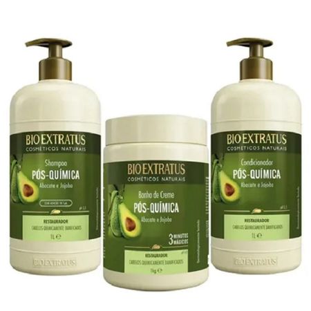 Bio-Extratus-Pos-Quimica-Shampoo+Condicionador+Banho-de-Creme-1L--1