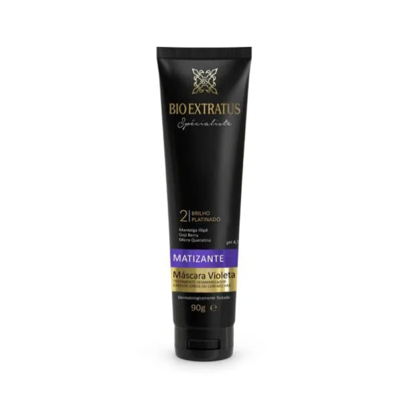 Bio Extratus Specialiste Matizante Violet - Máscara 90g