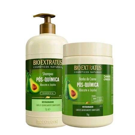 Kit-Bio-Extratus-Pós-Química-Shampoo-e-Banho-de-Creme-G-(2-produtos)--1