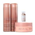 Brae Revival Shampoo+Cond 250ml+Masc 200ml+Power Dose 13ml