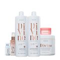 Kit Braé Divine Litro Completo e Hair Protein (6 produtos)