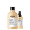 Kit L'Oréal Professionnel Serie Expert Absolut Repair Gold Quinoa - Shampoo 300 ml + Óleo 90 ml