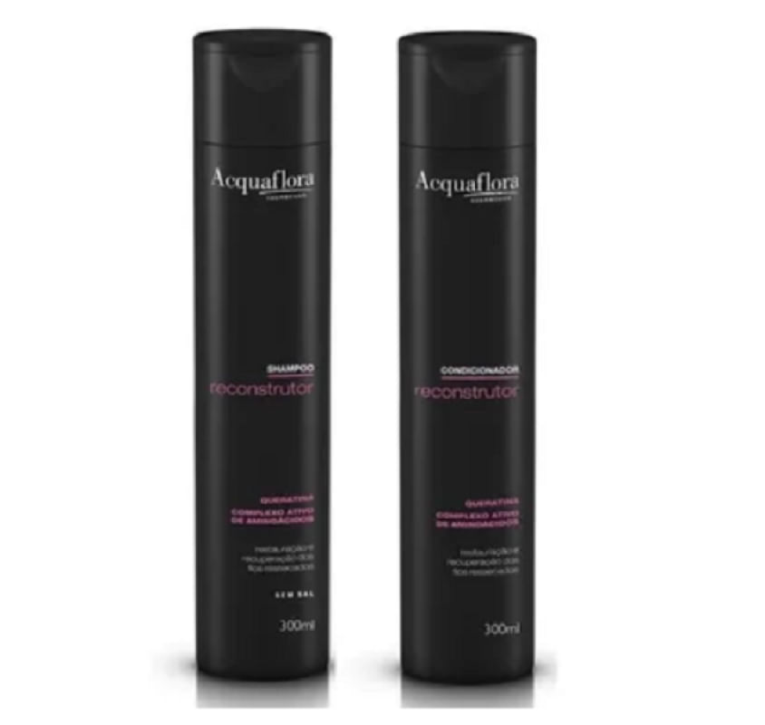Acquaflora Reconstrutor Shampoo+Condicionador 300ml