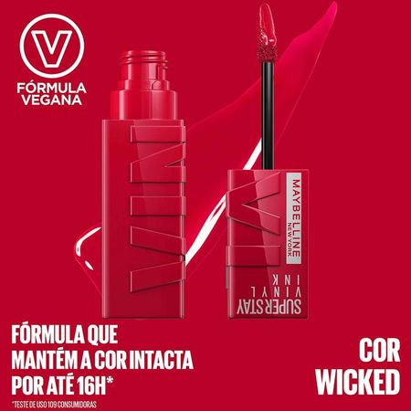 Batom-Líquido-Maybelline-NY-Super-Stay-Vinyl-Ink-Wicked--4