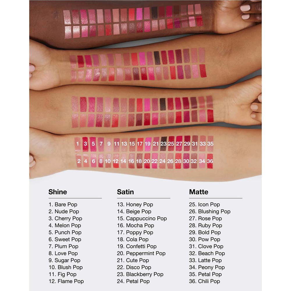 Batom Clinique Pop Longwear Lipstick Matte