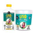 Kit Lola Cosmetics Hidratação Liso, Leve and Solto  - Shampoo 250 ml + Máscara Antifrizz 230 g