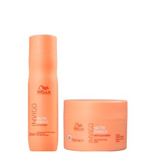 Kit Wella Professionals Invigo Nutri Enrich - Shampoo 250 ml + Máscara 150 ml