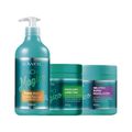 Kit Lowell Cacho Mágico - Shampoo 500 ml + Máscara 450 g + Gelatina 450 g