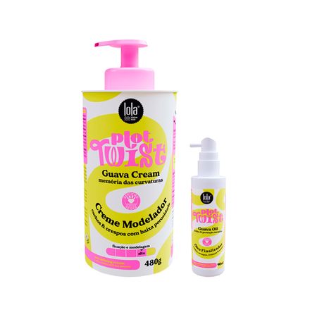 Kit-Lola-Cosmetics-Plot-Twist---Óleo-Capilar-90-ml-+-Creme-Modelador-480-g-Kit-Lola-Cosmetics-Plot-Twist---Óleo-Capilar-90-Ml-+-Creme-Modelador-480g--2