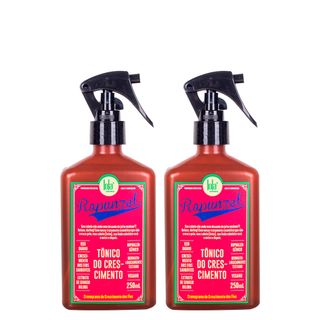 Kit Lola Cosmetics Rapunzel - Tônico Capilar de Crescimento 250 ml - 2 Unidades
