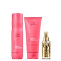 Kit Wella Professionals Invigo Color Brilliance - Shampoo 250 ml + Condicionador 200 ml + Óleo Capilar 100 ml