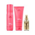 Kit Wella Professionals Invigo Color Brilliance - Shampoo 250 ml + Condicionador 200 ml + Óleo Capilar 100 ml