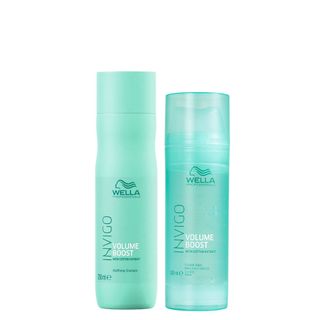 Kit Wella Professionals Invigo Volume Boost - Shampoo 250 ml + Máscara 145 ml