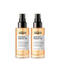 Kit L'Oréal Professionnel Serie Expert Absolut Repair Gold Quinoa - Óleo Capilar Protein 10 in 1 90 ml - 2 Unidades