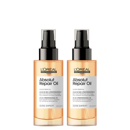 Kit-L'Oréal-Professionnel-Serie-Expert-Absolut-Repair-Gold-Quinoa---Óleo-Capilar-Protein-10-in-1-90-ml---2-Unidades--1