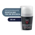 Desodorante Roll On Antitranspirante Vichy Homme Extreme Control 50 ml Homme Extreme