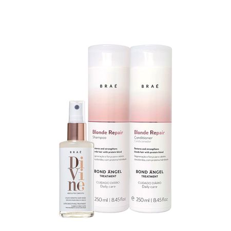 Kit-Braé-Blond-Repair-Shampoo-Condicionador-e-Divine-Máscara-de-Queratina-Liquida-(3-produtos)--1
