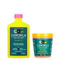 Kit Lola  Cosmetics Camomila -  Shampoo 250 ml + Máscara 230 g Kit Lola  Cosmetics Camomila -  Shampoo 250ml + Máscara 230g