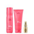 Kit Wella Professionals Invigo Color Brilliance - Shampoo 250 ml + Condicionador 200 ml + Óleo Capilar 30 ml