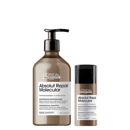 Kit-L'Oréal-Professionnel-Absolut-Repair-Molecular---Shampoo-500-ml-+-Leave-in-100-ml--1