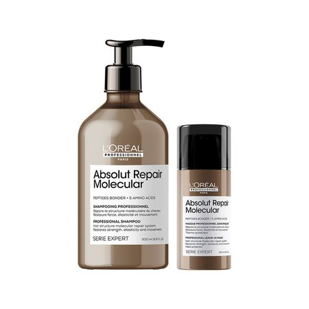 Kit-L'Oréal-Professionnel-Absolut-Repair-Molecular---Shampoo-500-ml-+-Leave-in-100-ml--2