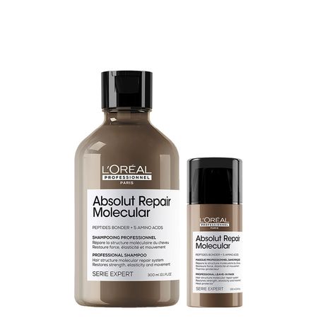 Kit-L'Oréal-Professionnel-Absolut-Repair-Molecular---Shampoo-300-ml-+-Leave-in-100-ml--1