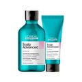 Kit L'Oréal Professionnel  Serie Expert Scalp Advanced – Shampoo 300 ml + Tratamento Calmante Intensivo 200 ml