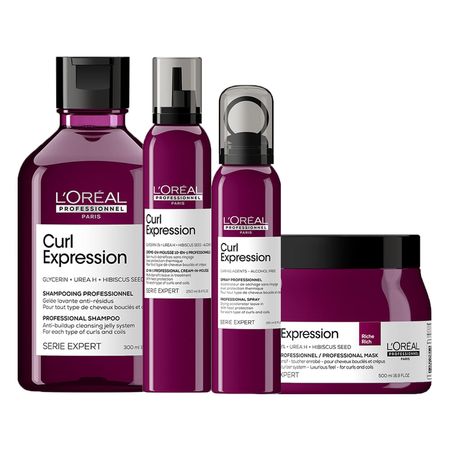 Kit-L'Oreál-Professionnel-Serie-Expert-Curl-Expression-Home-Care-com-Máscara-Rich-500-ml-+-3-Produtos--2