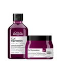 Kit L'Oreál Professionnel Serie Expert Curl Expression - Shampoo Antirresíduos 300 ml + Máscara Rich 500 ml