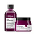 Kit L'Oreál Professionnel Serie Expert Curl Expression - Shampoo Antirresíduos 300 ml + Máscara Rich 500 ml