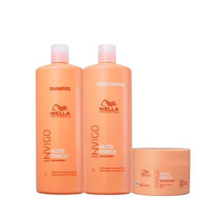 Wella-Professionals-Invigo-Nutri-Enrich-Shampoo+Condicionador-1L+Mascara-150ml--1