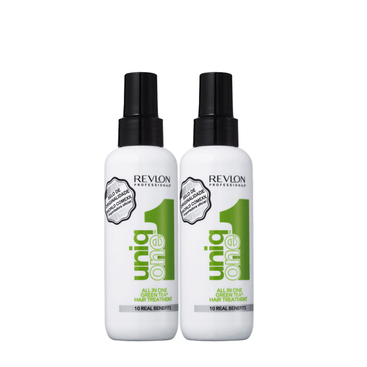 Kit Revlon Uniq One All in One Green Tea - Leave in 150ml (2 produtos)