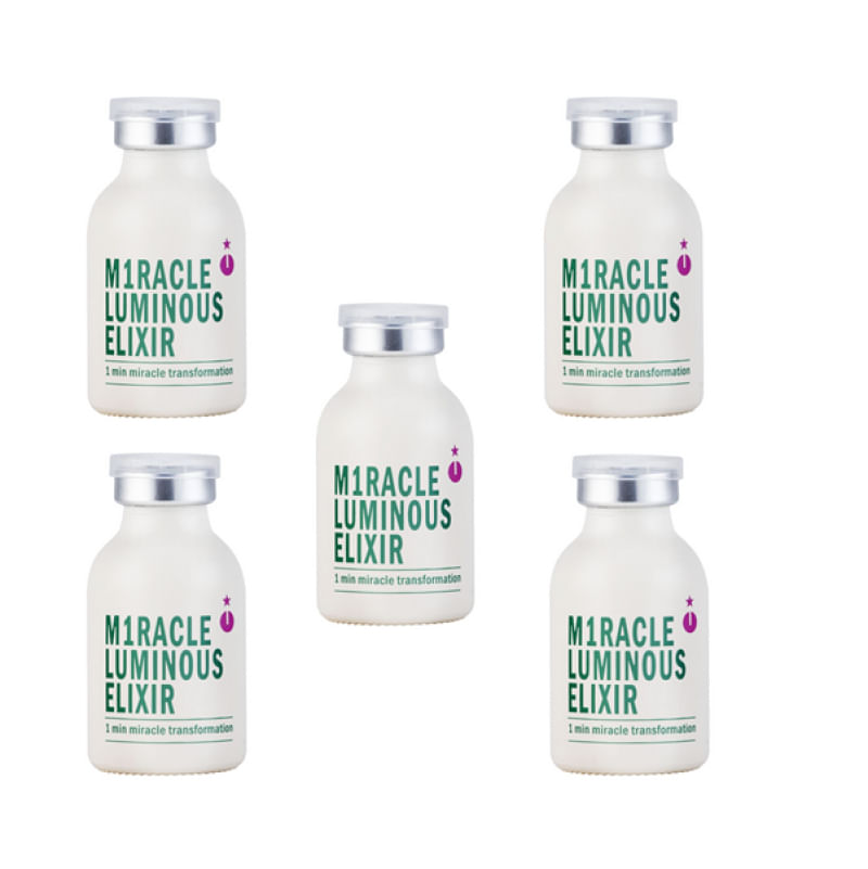 NPPE Miracle Luminous Elixir Kit AMpola de Tratamento Capilar 25ml (5 Unidades)