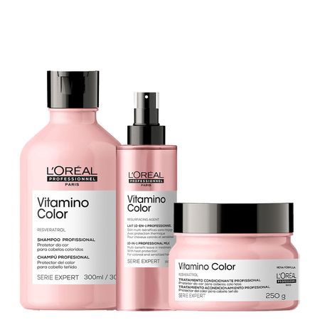 Kit-L'Oréal-Professionnel--Serie-Expert-Vitamino-Color---Shampoo-300-ml-+-Máscara-250-g-+-Leave-in-190-ml--1