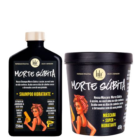 Kit-Lola-Cosmetics-Hidratação-Morte-Súbita---Shampoo-250-ml--+-Máscara-de-Hidratação-450-g--1