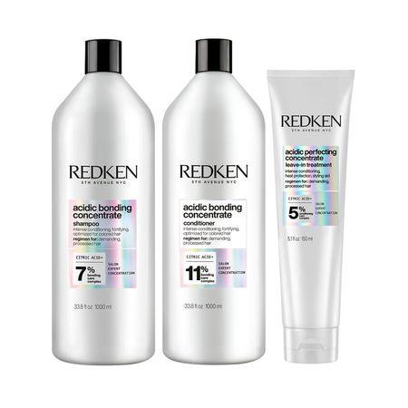 Kit-Redken-Acidic-Bonding-Concentrate---Shampoo-1000-ml-+-Condicionador-1000-ml-+-Leave-in-150-ml--2