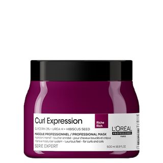 Máscara de Hidratação e Antifrizz L'Oréal Professionnel Serie Expert Curl Expression Riche 500 ml 500 ml