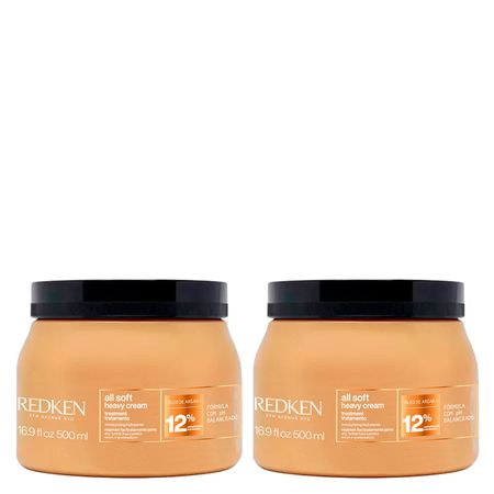 Kit-Redken-All-Soft-Heavy---Máscara-de-Hidratação-500-ml---2-Unidades--1