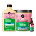 Kit Lola Cosmetics Reparação Densidade - Shampoo 250 ml + Máscara de Reconstrução  230 g + Tônico Capilar 25 ml