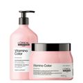 Kit L'Oréal Professionnel  Serie Expert Vitamino Color - Shampoo 750 ml + Máscara 500 g