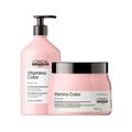 Kit L'Oréal Professionnel  Serie Expert Vitamino Color - Shampoo 750 ml + Máscara 500 g