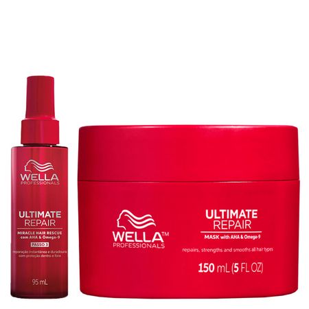 Kit-Wella-Professionals-Ultimate-Repair---Máscara-150-ml-+-Leave-In-95-ml-Kit-Wella-Professionals-Ultimate-Repair---Máscara-150ml-+-Leave-In-95ml--1