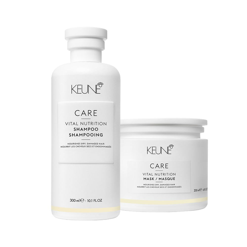 Lealinon care shampoo & mask 2セット組 Kit Dupla Keune Care Vital Nutrition (2 produtos) - Época Cosméticos