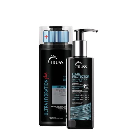 Kit-Truss-Ultra-Hydration-Plus-Shampoo-e-Hair-Protector-Leave-in-Desembaraçante-(2-produtos)--1