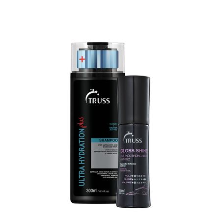 Kit-Truss-Ultra-Hydration-Plus-Shampoo-e-Gloss-Shine-Sérum-(2-produtos)--1