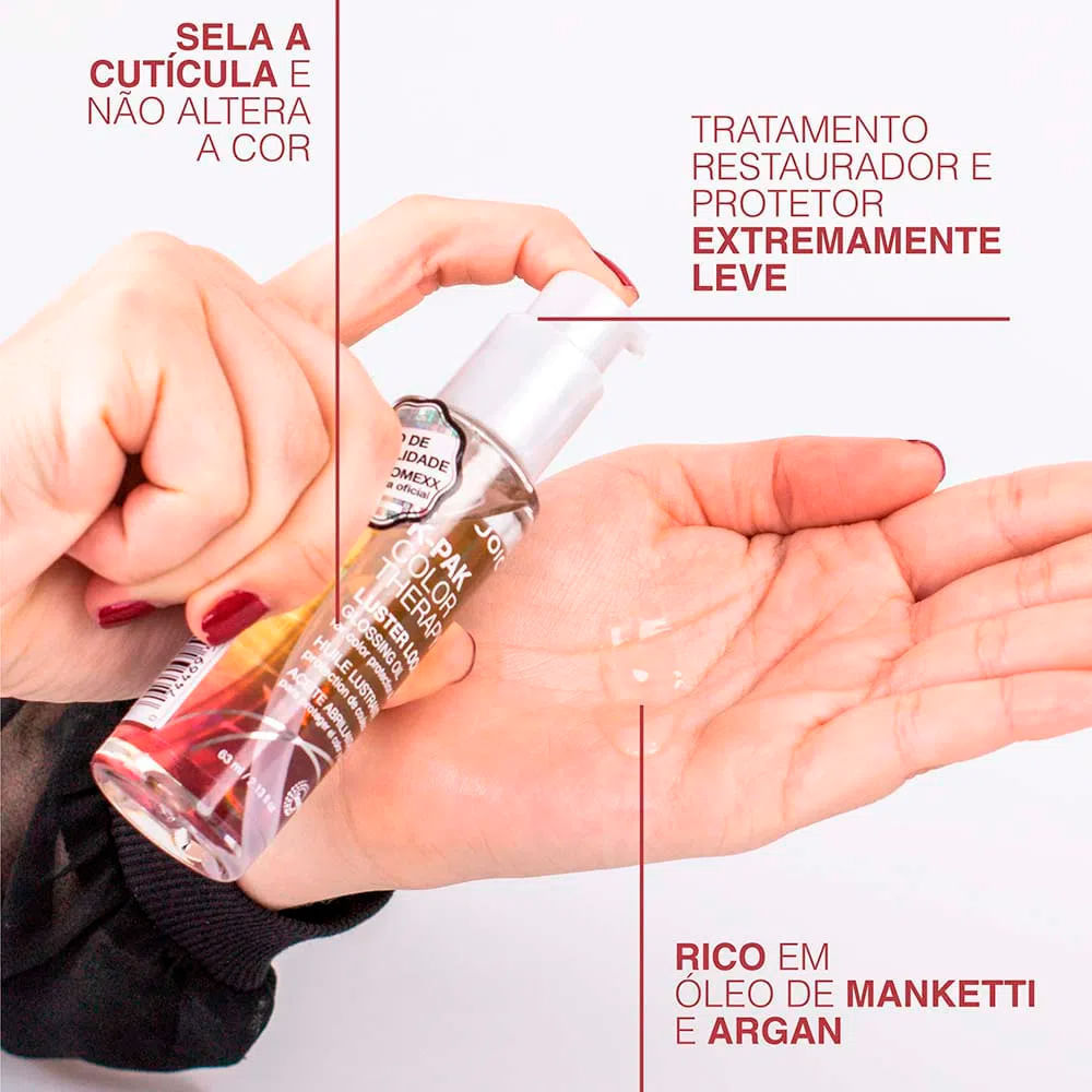 Óleo Capilar Joico K-Pak Professional Color Therapy Luster Lock 63